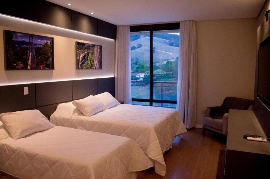 Hotel Chales Capitanias Águas de Lindóia Esterno foto