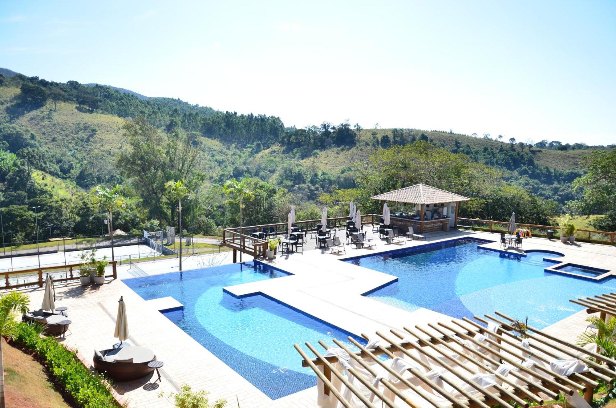 Hotel Chales Capitanias Águas de Lindóia Esterno foto